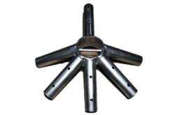 6 way crown frame tent fitting